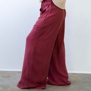Pocket Full of Sunshine Wide Leg Pants